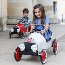 Baghera Trotteur & Porteur | Voiture A Pedales Classic - Blanc