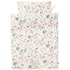 Camcam Copenhagen Mes Premiers Jouets | Draps Pour Lit De Poupee - Pressed Leaves Rose