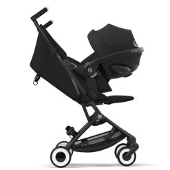 Cybex Poussette Compacte | Poussette Ultra-Compacte Libelle Chassis Black - Magic Black