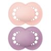 MAM Succion | Lot De 2 Sucettes Original Colors Of Nature Unies Rose - 6 Mois +