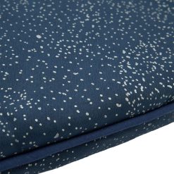 Nobodinoz Tapis D'Eveil | Tapis De Jeux Fluffy - Gold Bubble & Night Blue