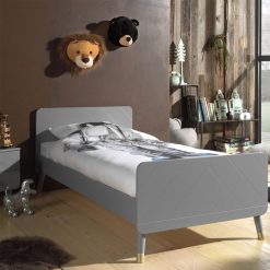 JAXX Meuble Bebe | Lit Billy Timeless Grey - 90 X 200 Cm