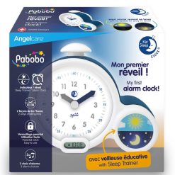 Pabobo Decoration | Kid'Sleep Clock Mon Premier Reveil - Bleu