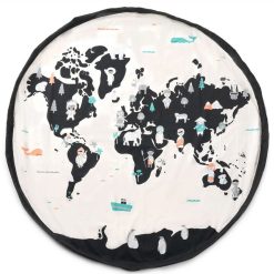 Play&Go Rangement | Sac A Jouets - Carte Du Monde