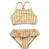 Liewood Accessoires Bebe | Bikini Norma Raye Peach Sandy & Yellow Mellow - 18/24 Mois