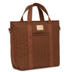 Nobodinoz Sac A Langer | Sac A Dos A Langer Hyde Park - Brick Brown