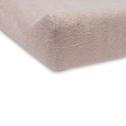 Jollein Matelas Et Housse A Langer | Lot De 2 Housses De Matelas A Langer - Pale Pink & Rosewood