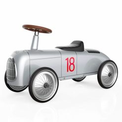 Baghera Trotteur & Porteur | Porteur Roadster Auto Union Type C - Argent