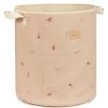 Nobodinoz Rangement | Panier De Rangement Playground - Pink Sweet Home