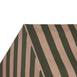 Nobodinoz Tipi | Cabane Majesctic - Green Taupe Stripes