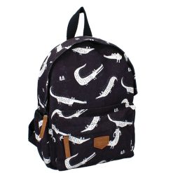 Kidzroom Bagagerie Enfant | Sac A Dos Stories - Crocodiles Noir