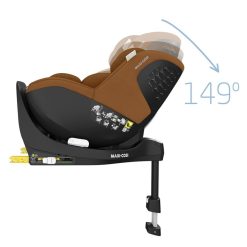 Maxi-Cosi Groupe 0+/1 | Siege Auto Mica Pro Eco I-Size Groupe 0+/1 - Authentic Cognac