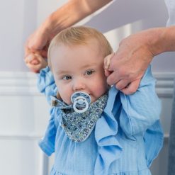 Bibs Bavoir | Bavoir Bandana Bibs X Liberty - Chamomile Lawn Baby Blue