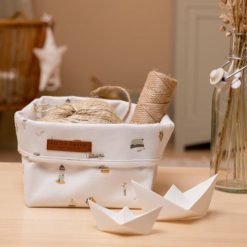 Little Dutch Rangement | Panier De Commode Petit Sailors Bay - White