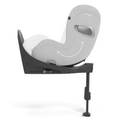 Cybex Groupe 0+/1 | Siege Auto Sirona T Plus I-Size Groupe 0+/1 - Platinum White