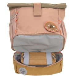 LÄSSIG Bagagerie Enfant | Sac A Dos Mini Rolltop - Noisette