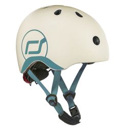 Scoot & Ride Trotteur & Porteur | Casque Beige - Taille Xs