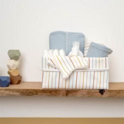 Little Dutch Rangement | Panier De Commode Grand Vintage - Sunny Stripes