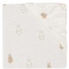 Jollein Literie Bebe | Drap Housse Jersey Happy Miffy Nougat - 60 X 120 Cm