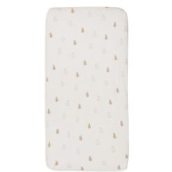 Jollein Literie Bebe | Drap Housse Jersey Happy Miffy Nougat - 60 X 120 Cm