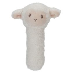 Little Dutch Hochet | Hochet Peluche Mouton Little Farm - Blanc