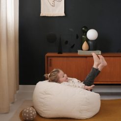 Nobodinoz Meuble Bebe | Pouf Landscape - Natural