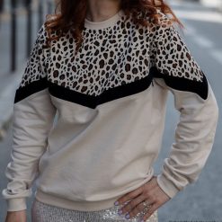 You&Milk Parents | Sweat D'Allaitement Le Graou Just Mama Leopard - Xl