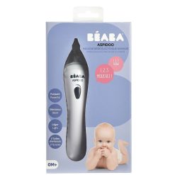 BÉABA Hygiene & Soin | Mouche-Bebe Electrique Nomade Aspidoo - Blanc