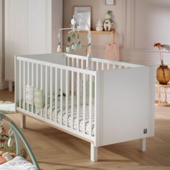 Sauthon Meuble Bebe | Little Big Bed Evolutif Eleonore Blanc - 70 X 140 Cm