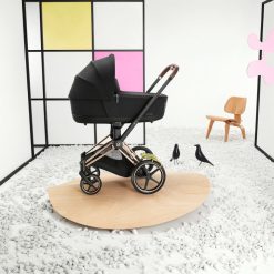 Cybex Nacelle | Nacelle De Luxe Priam 4 Et E-Priam 2 - Sepia Black