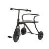 Fox Rider Trotteur & Porteur | Tricycle En Metal - Noir