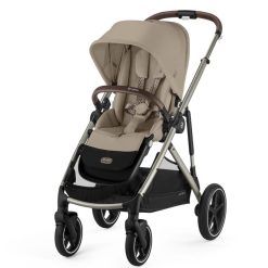 Cybex Poussette Citadine | Poussette Evolutive Gazelle S Chassis Taupe - Almond Beige