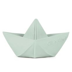 Oli & Carol Mes Premiers Jouets | Bateau Origami - Menthe