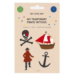 My Little Day Deguisement & Maquillage | Planche De 8 Tatouages - Pirate