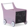 Childhome Trotteur & Porteur | Chariot De Marche En Bois - Rose