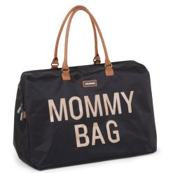 Childhome Sac A Langer | Mommy Bag Large - Noir Et Or