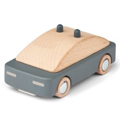 Liewood Mes Premiers Jouets | Voiture De Police Village - Whale Blue