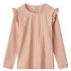 Liewood Accessoires Bebe | Tee-Shirt De Bain Tenley Stripes Tuscany Rose Sandy - 24 Mois