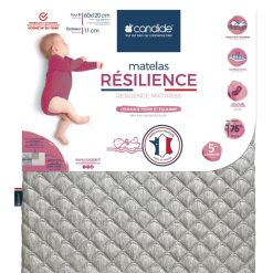 Candide Literie Bebe | Matelas Resilience - 60 X 120 Cm