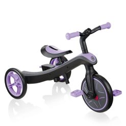 Globber Trotteur & Porteur | Tricycle Evolutif Trike Explorer 4-En-1 - Iris