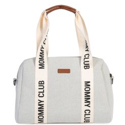 Childhome Sac A Langer | Mommy Club Signature Canvas - Off White