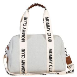 Childhome Sac A Langer | Mommy Club Signature Canvas - Off White