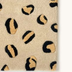 Maison Deux Decoration | Tapis Leopard - 120 X 80 Cm