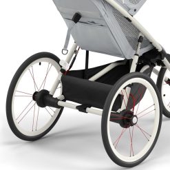 Cybex Poussette Citadine | Poussette Sport Avi Chassis Creme Et Orange - Medal Grey