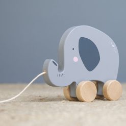 Little Dutch Mes Premiers Jouets | Jouet A Tirer Elephant En Bois