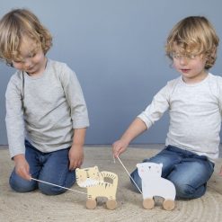 Little Dutch Mes Premiers Jouets | Jouet A Tirer Elephant En Bois