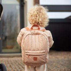 Jollein Bagagerie Enfant | Sac A Dos Enfant Matelasse - Biscuit