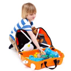 Trunki Bagagerie Enfant | Valise Ride-On - Tigre Tipu