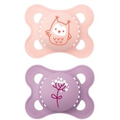 MAM Succion | Lot De 2 Sucettes Original Colors Of Nature Motifs Rose - 2/6 Mois