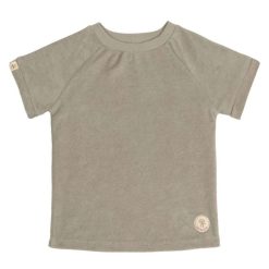 LÄSSIG Haut Bebe | T-Shirt En Tissu Eponge Olive - 6/12 Mois